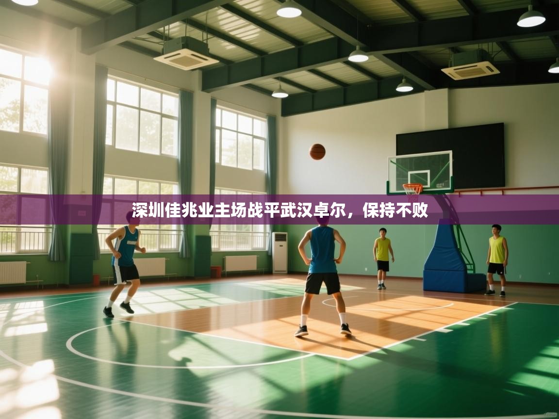 深圳佳兆业主场战平武汉卓尔，保持不败  第2张